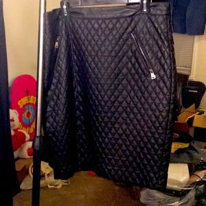 Women’s Leather Skirt